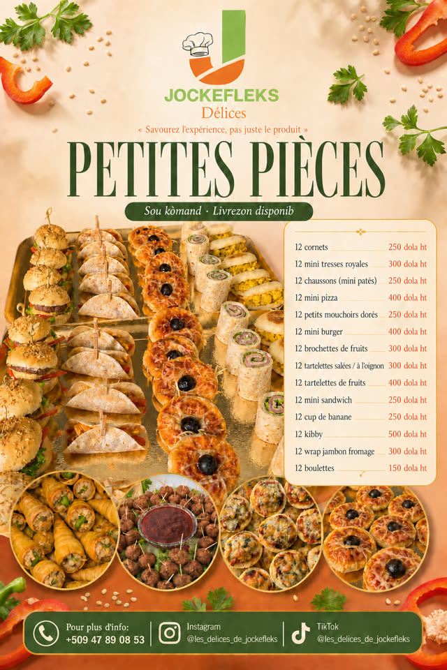 Pâtisserie flyer designed by Bldscale
